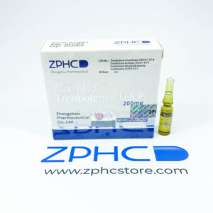 Mix of 3 Trenbolones (Tri-Tren) ZPHC — 200 mg/ml (10 ampoules × 1 ml, 2 000 mg total)